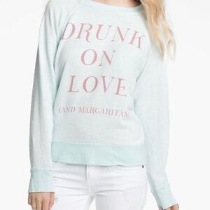 Wildfox Drunk On Love and Margaritas Blue S